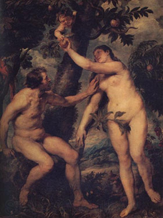 Peter Paul Rubens The Fall of Man (mk01)